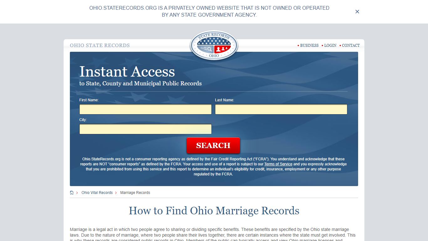 How to Find Ohio Marriage Records